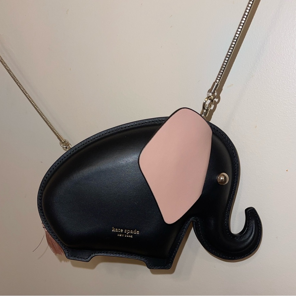 kate spade elephant crossbody purse